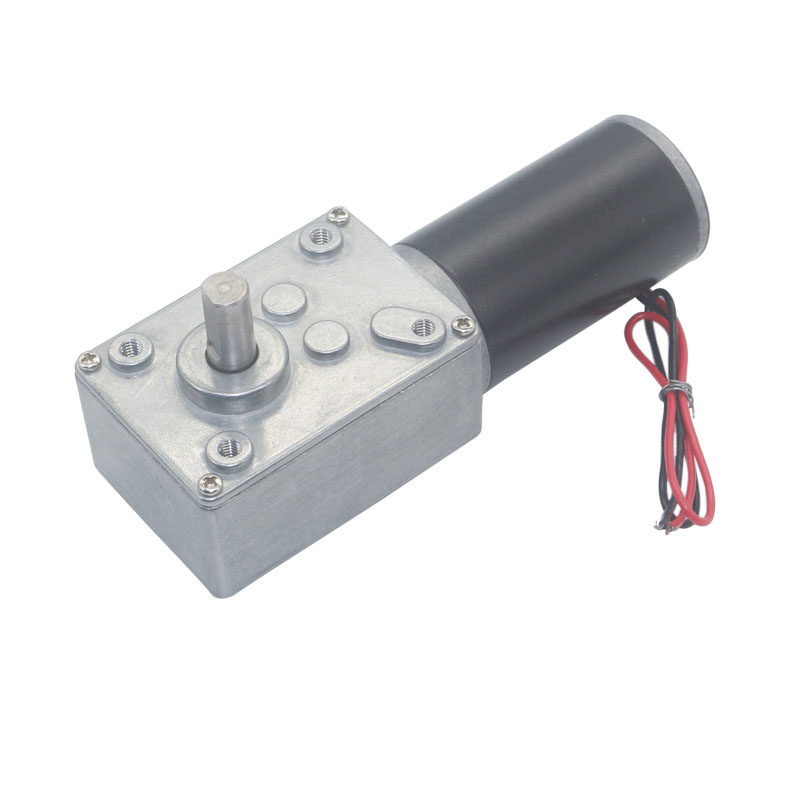Worm Gear Motor Reducer JGY-395 Worm Gear Right Angle Motor 12v Dc Worm Gear Motor