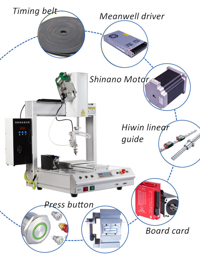 Mature Control Board and PLC Compatible Automatic Soldering Robot 0
