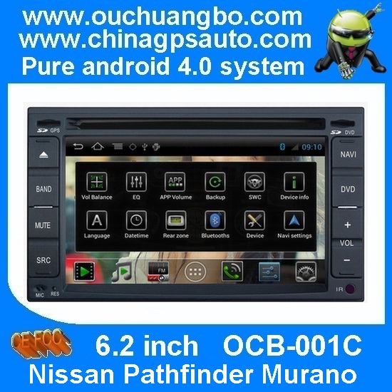 Ouchuangbo Car Radio GPS Navi Android 4.0 for Nissan Pathfinder /Murano with 3G Wifi Audio Stereo S150 System OCB-001C