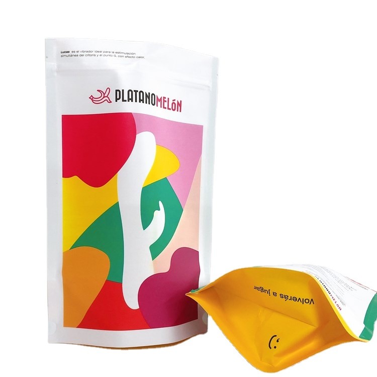 Biodegradable Three Side Seal Pet Food Packaging For Dog Treats