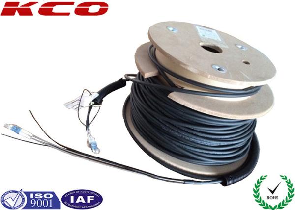 FTTA Telecom Station DLC Armored Protection Break Out Fiber Optic Patch Cord
