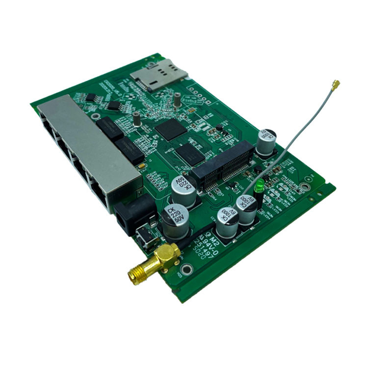 1.6mm 4 Layer EMS Assembled Printed Circuit Boards