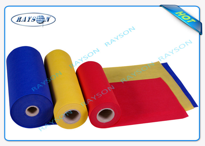 Red Yellow PP Spunbond Non Woven And Pink Spunbond Fabric Spunbond Polypropylene Fabric