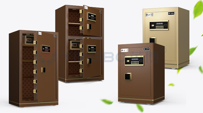 Dual Alarm Solid Steel Office Safe Box electronic lock For Security H600mm