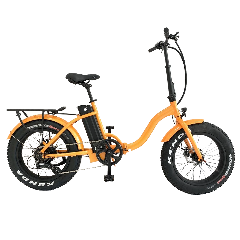 Foldable 20 Inch Pedal Assist Electric Bike 500W Aluminum Alloy Frame