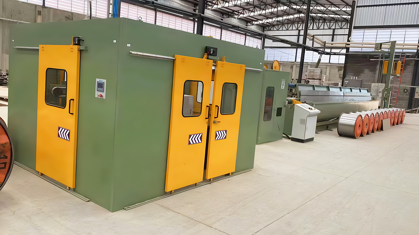 450-13D Copper Rod Breakdown Drawing Machine Line With Annealer