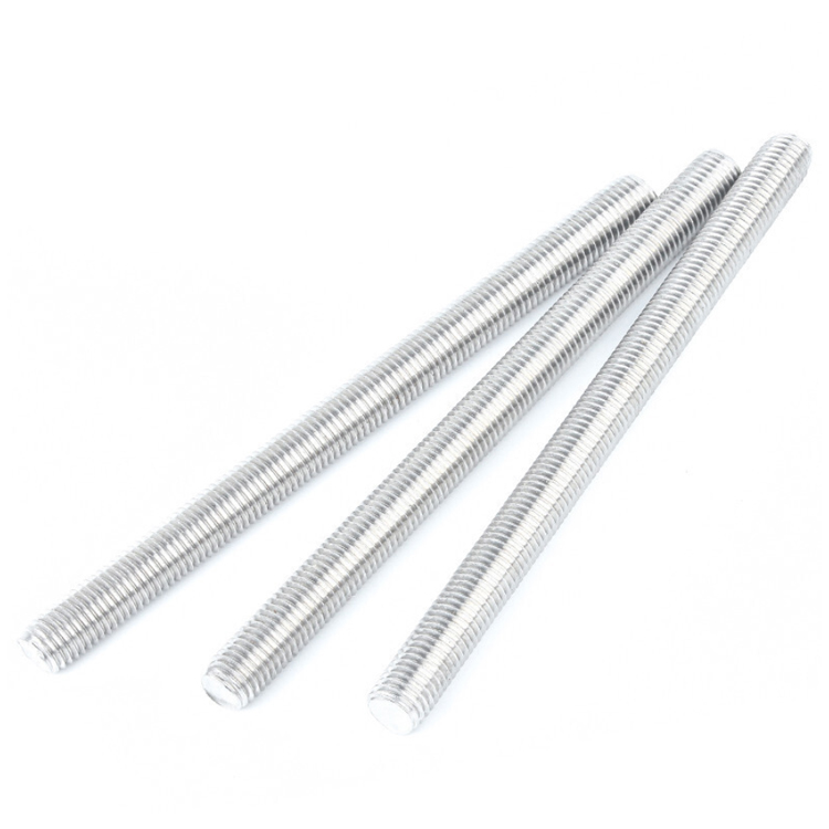 Aluminum Alloy Steel Stud Bolt Thread Rod Aluminium Threaded Rod A193 B8 B16