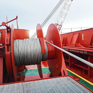 26mm Galvanizing steel core High-carbon steel wire Wire rope for marine cranes