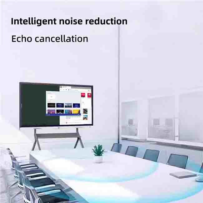 Conference Room Smart Flat Panel 3840*2160 85 Inch Interactive Display