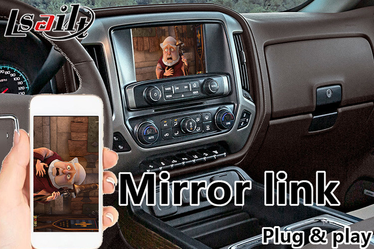 Android 9.0 Multimedia Video Interface for GMC Sierra Mylink 2014-2020 Waze Mirrorlink Google