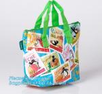 pp woven fabric bags, pp woven cooler bag, customized polyester material, non