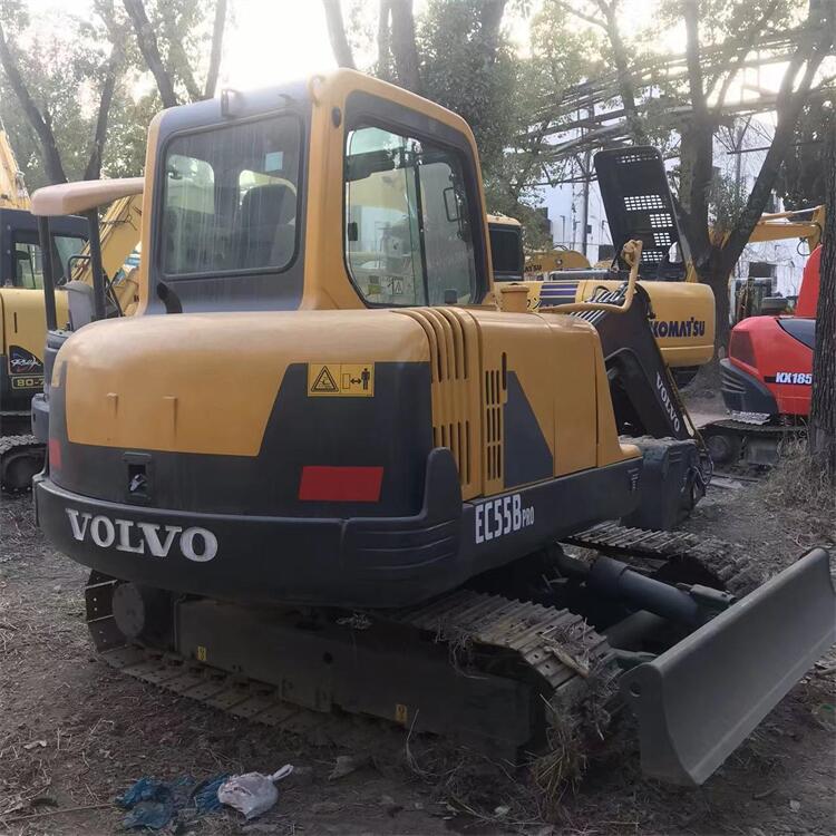 2019 Used Volvo EC55 excavator EC55B Crawler digger ORIGINAL Hydraulic Cylinder hot sellin