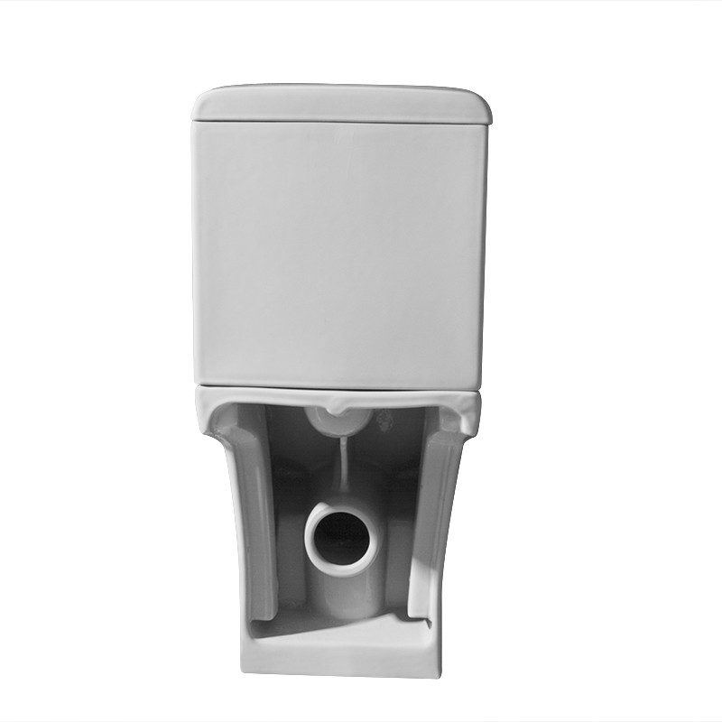 Square Shape Dual Flush Floor Mounted Toilet Two Piece Sanitary Ware