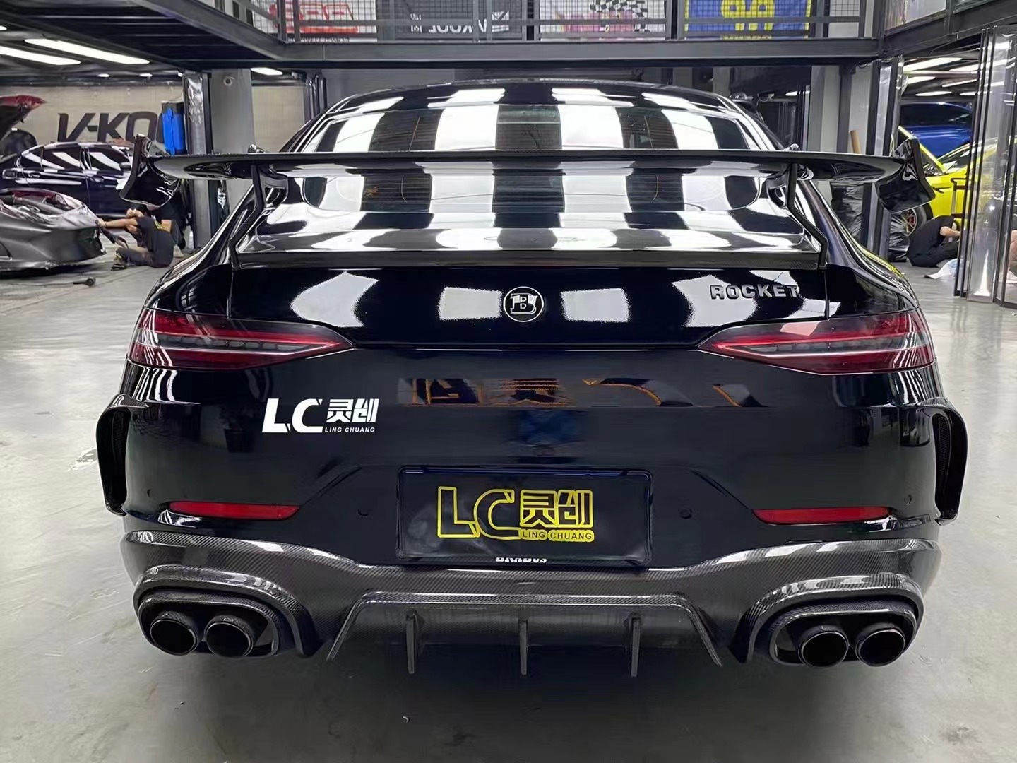 For Bras RT900 Body Kit for Mercedes-Benz AMG GT50 53 63S Upgrade RT900 Wide Body AMG GT50 53 63S Body Kit