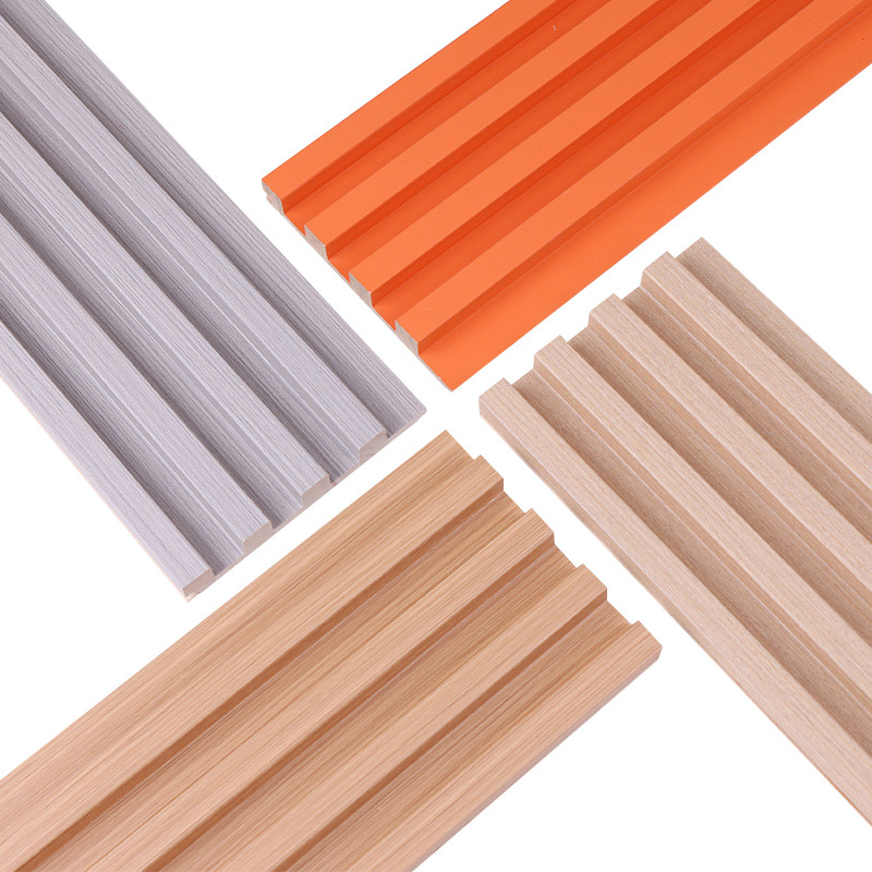 Home improvement decoration wall cladding panel slat wall panel interior wpc wall panel