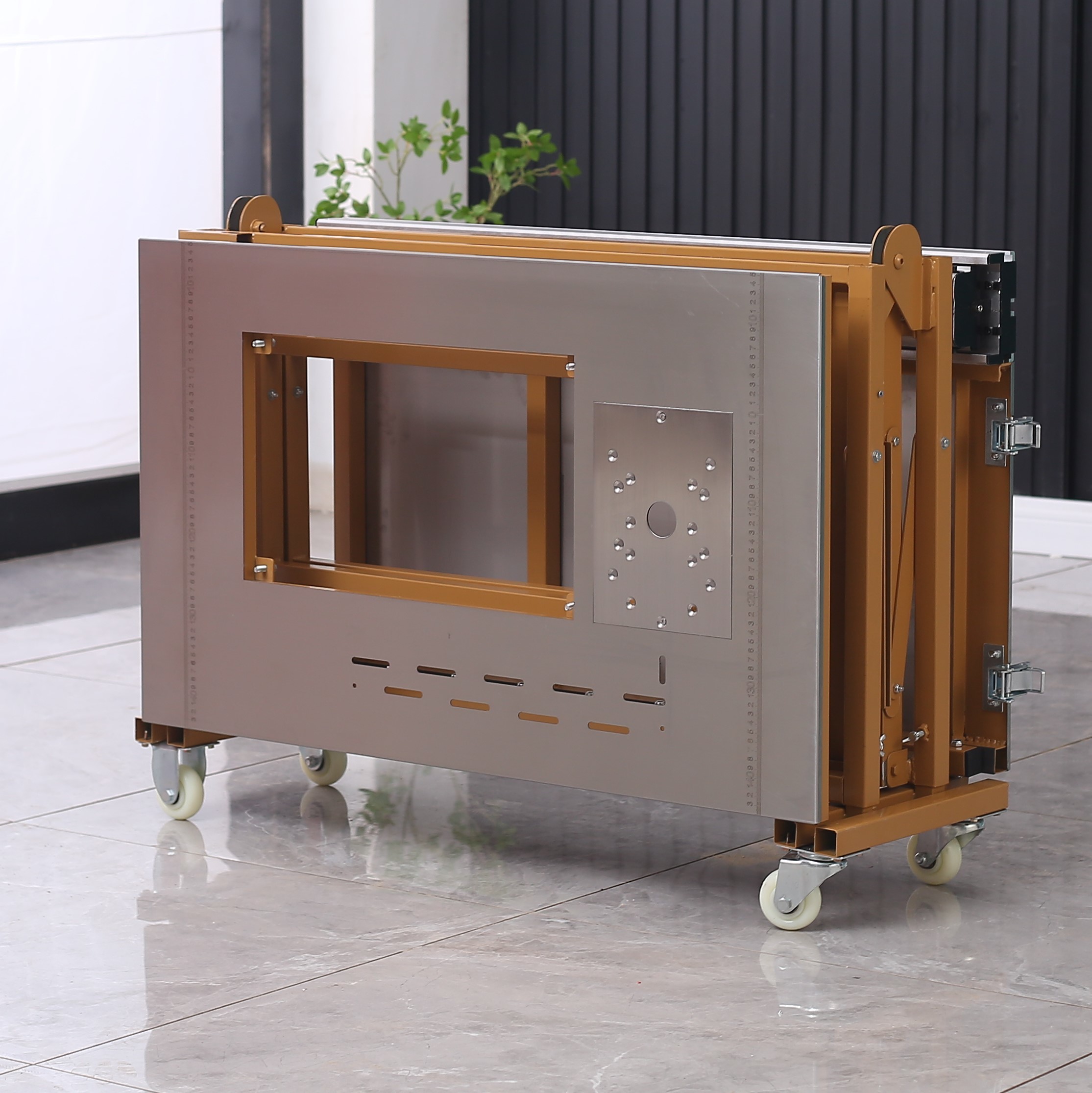 1200*1000mm Foldable Sliding Table Saw Cutting Machine For MDF Plywood