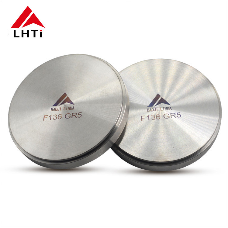 GR5 GR5ELI GR23 Medical Round Titanium Block in Different Sizes for Industrial