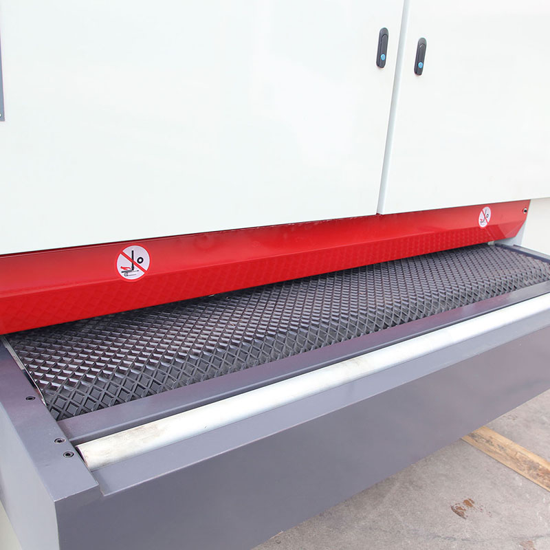 1200mm Wide Sheet Wire Drawing Machine Wide Belt Sanding Machine Auto Sander