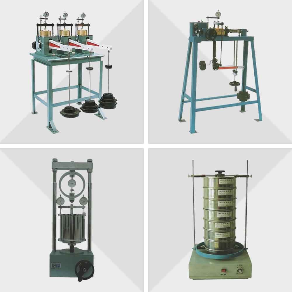 12.5Kpa - 1600Kpa Soil Testing Machine Triplex mid pressure Lab Test Chamber