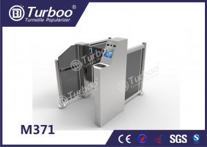 China Turboo Boarding Swing Access Control Turnstile Gate SUS304 / HL400 Material 40w on sale