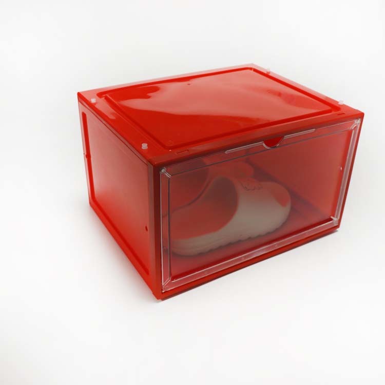 Sonsill Odorless Household Shoe Box For Sneakers Storage Stackable Transparent
