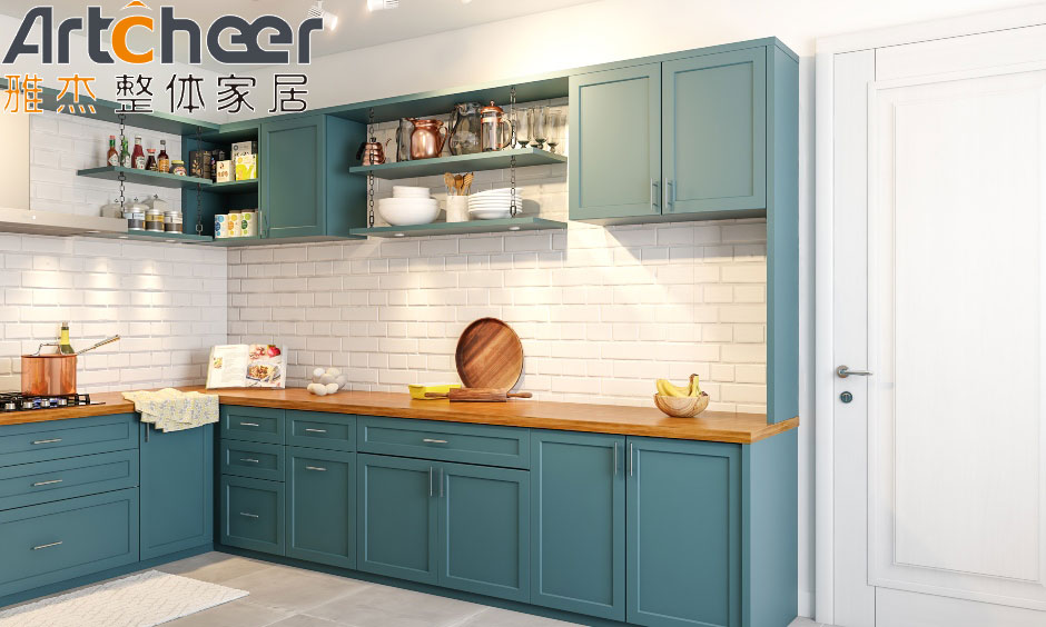 Chennai Market Simple Designs Solid Wood Base Cabinets with Lacquer Surface Treatment