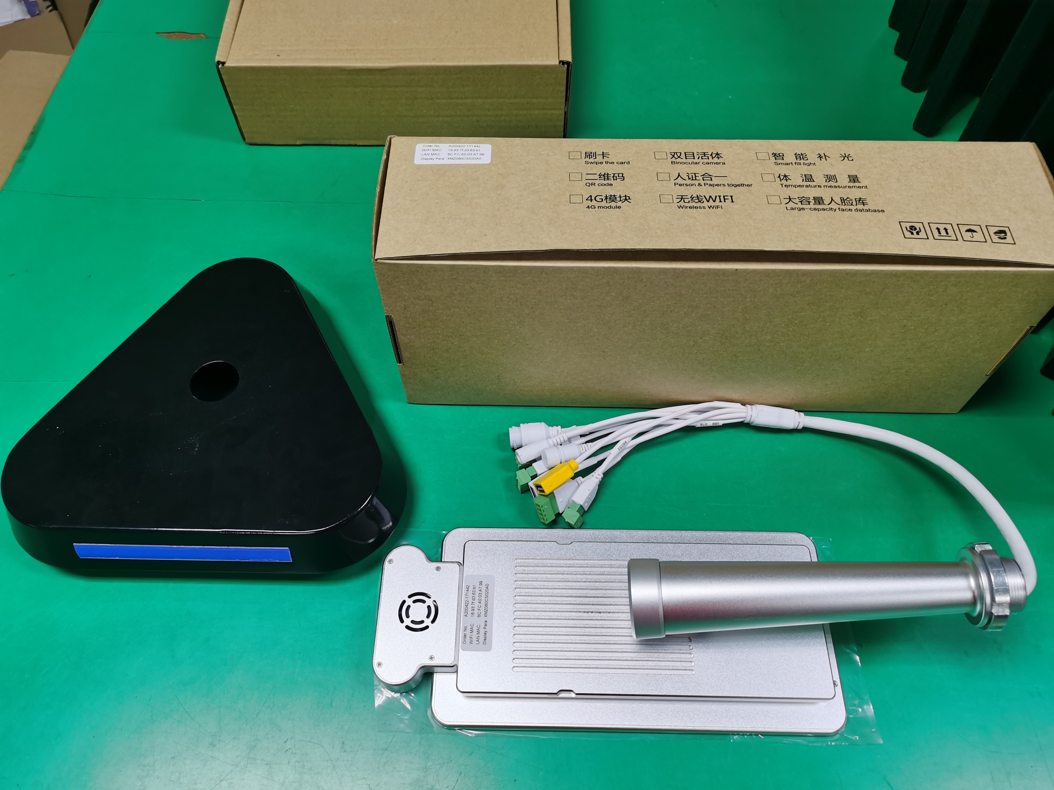 8 Inch Android POE Monitor AI body Thermal Temperature Measurement
