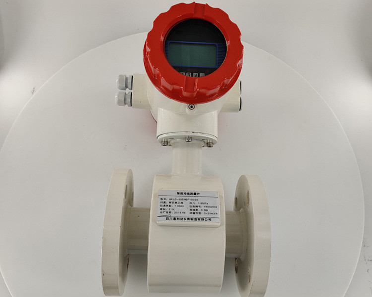 Tri Clamp Lpg Itron Water Electromagnetic Flow Meter Agricultural Using