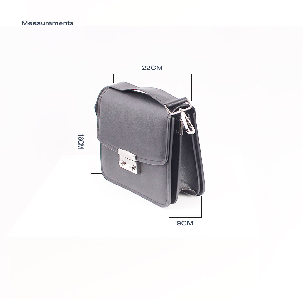 22*18*9cm Leather Crossbody Purse