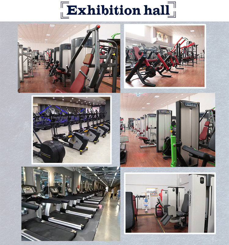 Real quality gym fitness training equipment lat pulldown cushion shaped machine
