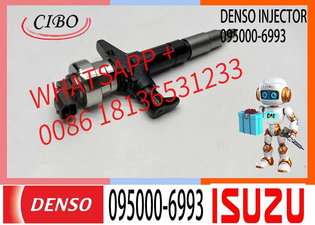 Common rail injector 095000-6993 095000-6980 095000-8030 095000-8340 for Isuzu 8-98011605-4