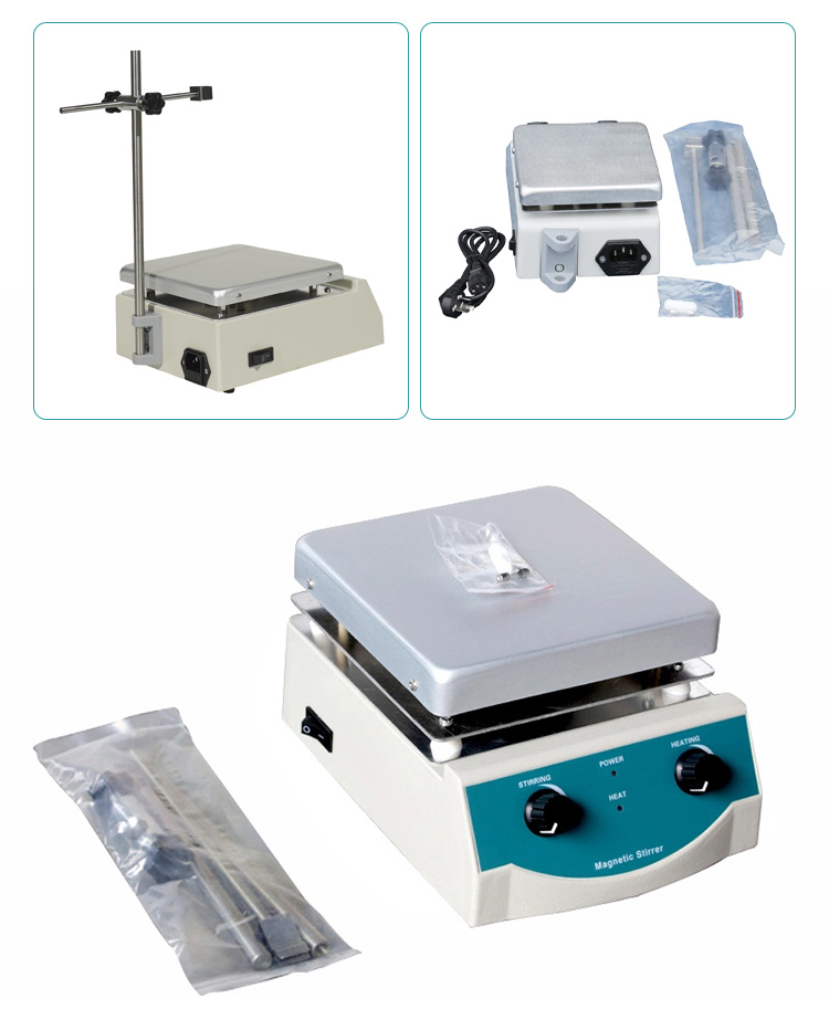 Surface Spraying Laboratory Magnetic Stirrer with Hot Plate Heating and Fast Warm Up