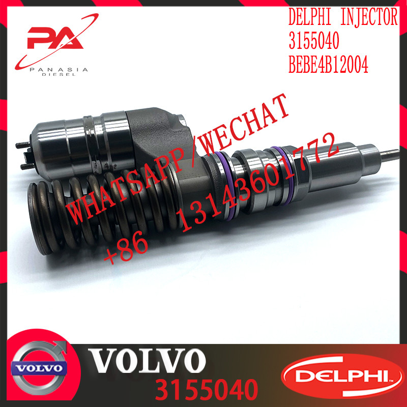 Diesel Engine Fuel injector 3155040 BEBE4B12004 A3 for V-O-L-V D12 3039 EURO SPEC 340-380 HP