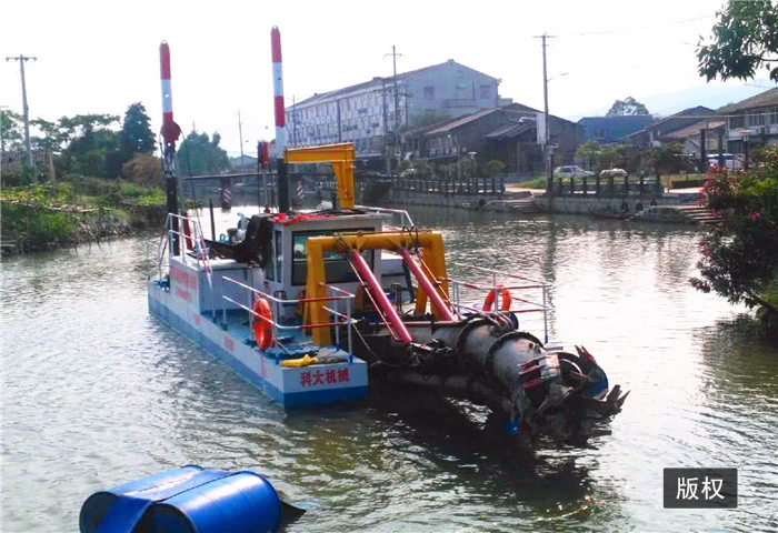 6000CBM/H Gold Suction Dredge Waterway Deepening Dredger Ship River Cleaning