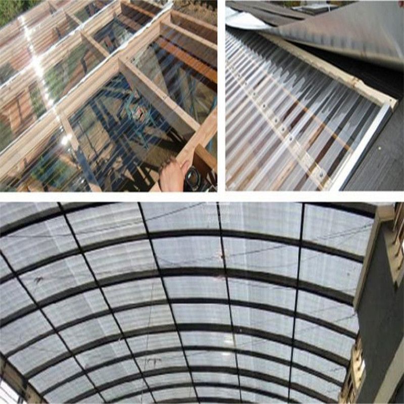 Anti Ultraviolet Plastic Roof Panel Durable Clear Corrugated PC Policarbonato/Polycarbonate Sheet