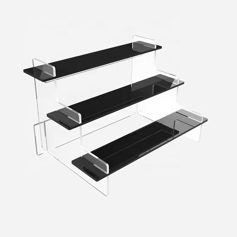3 Tier Acrylic Display Risers For Cupcakes Perfumes Figures Toys Candy Dessert