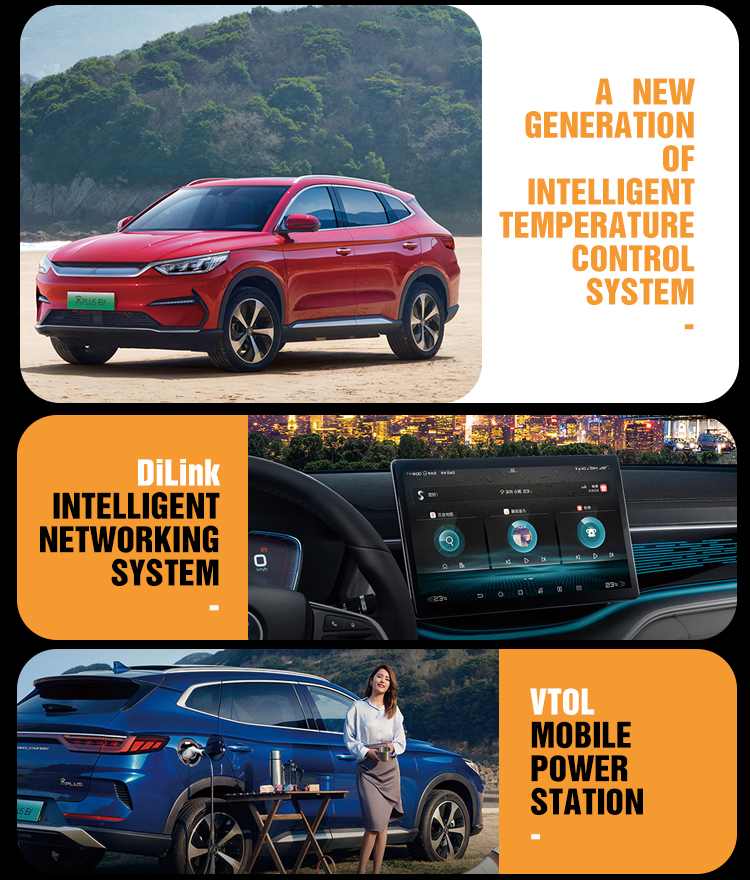 Electric Suv Byd 2023 2024 0 Km Song Pro Chevrolet Cruz Used Cars Trade Gray Sedan Cars Battery Type Ternary Lithium Battery
