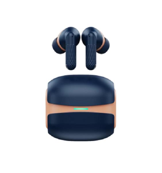 TWS Bluetooth Earbuds,30mAh+180mAh, USB-C Charging, 3-4H Playtime, F13 Copper