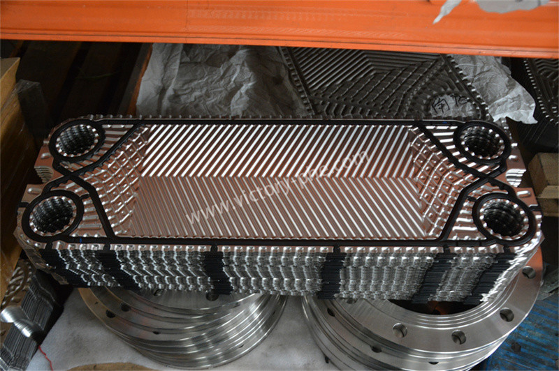 Clean Sondex Heat Exchanger Plate Hastelloy Customized Veneer Area