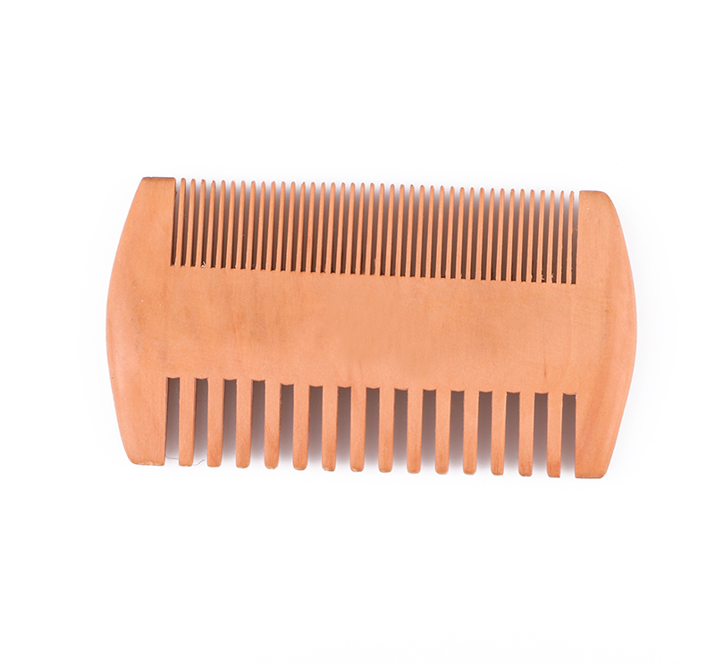 Natural Pear Wooden Hair Comb Hair Care Tools Double Sided Home Use