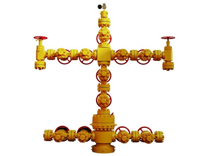 API 6A Wellhead 2-1/16" 5000psi PSL1 & PR1 X-Mas Tree , Oil Well Drilling Christmas Tree/ X-Mas Tree