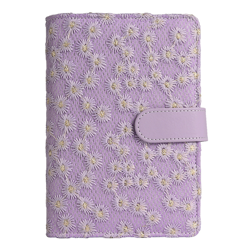 Money Saving Stuffing Planner Notebook Cover with Printed PU Leather Budget Binder