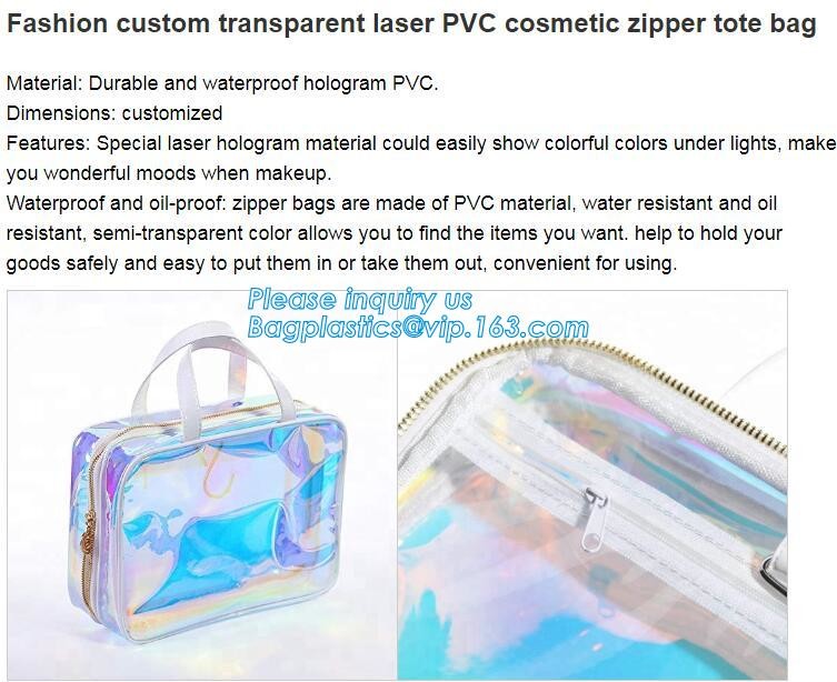 vinyl pvc zipper bags with handles, Handbag Storage Anti-dust Cover Clear Hanging Closet Bags Organizer Custom Dust Bag