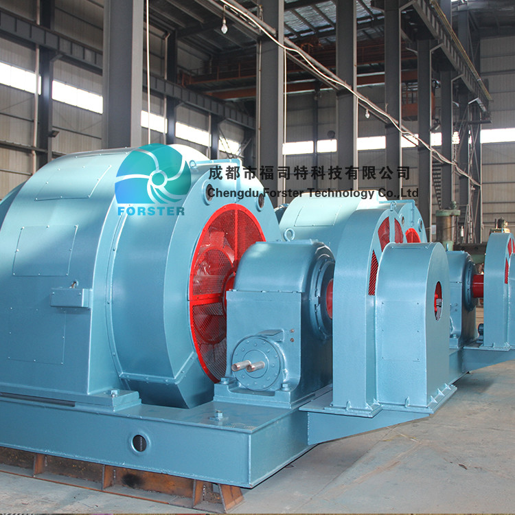 3 Phase AC Hydroelectric Pelton Turbine Generator Compact Structure