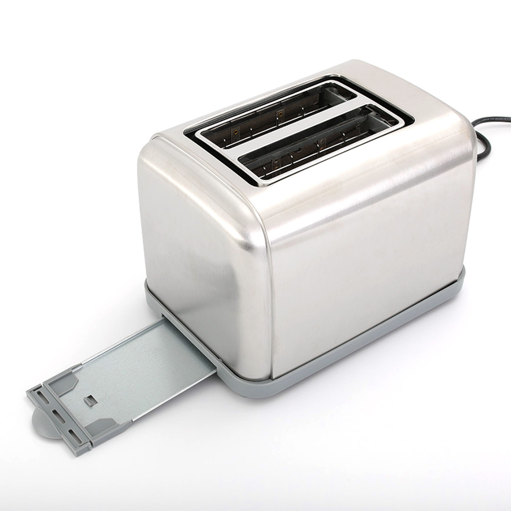 High quality CE approval breakfast maker Stainless Steel 2 Slice Toaster
