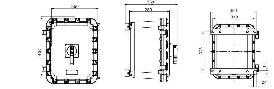 Class 1 Division 1 Explosion Proof Junction Box ABS