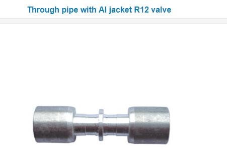 #6 #8 #10 #12 Al joint with iron cap Female O-Ring fittings O-Ring Female Thread /Hose connection A/C Hose Pipe fitting