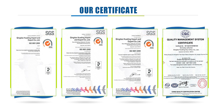 1200*1000 hygiene hdpe food-grade plastic pallets steel reinforced