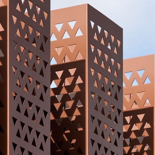 Decorative Galvanizing Perforated Metal Mesh 11–22 Gauge