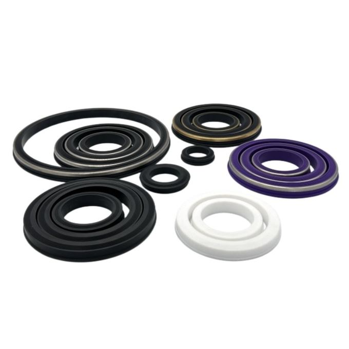 Accept Custom Oil resistant 2'' Fig 607 Guiberson Style NBR HNBR FKM PTFE Hammer Union Seal Water Oil & Gas Application